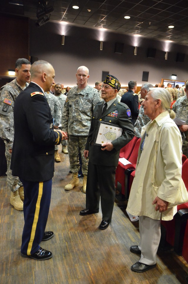 Retired Sgt. 1st Class Paul Parent
