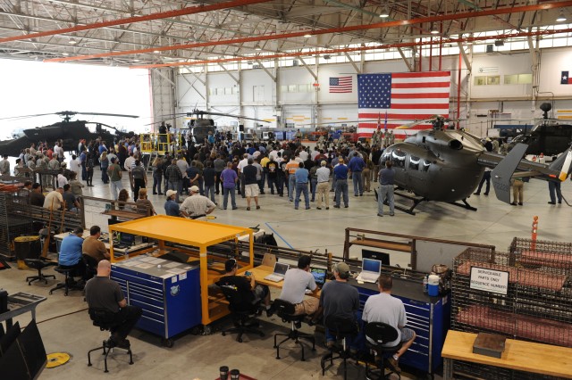 Corpus Christi Army Depot Rings in More Change