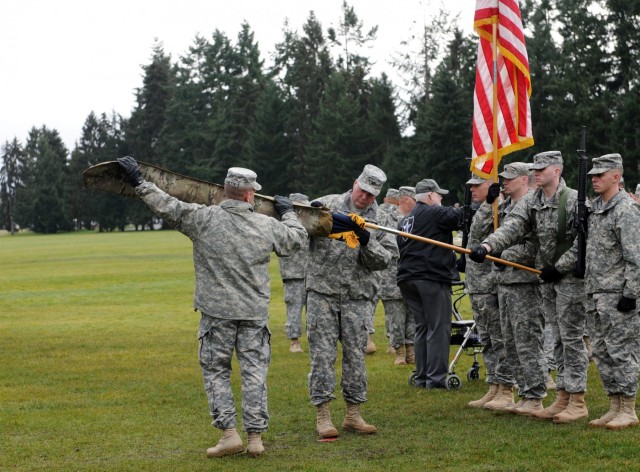 Lancer Brigade uncases its colors at JBLM
