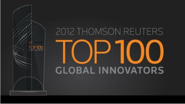 Department of the Army makes 2012 Thomson Reuters Top 100 Global Innovator list
