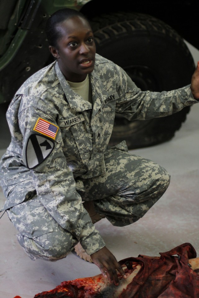 81st Regional Support Command tests their life-saving skills
