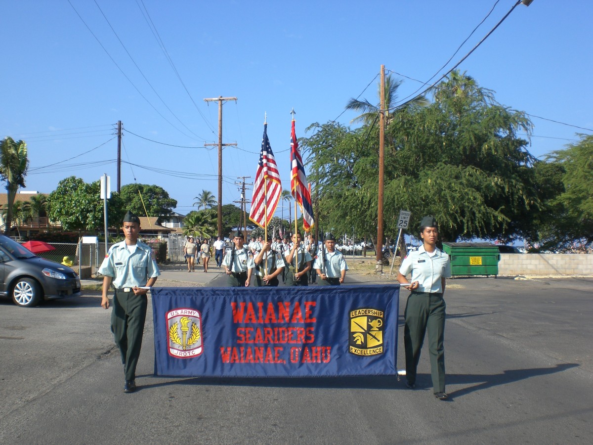 Waianae JROTC distinguishes itself Article The United States Army