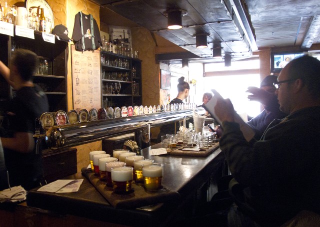 Bustling pub