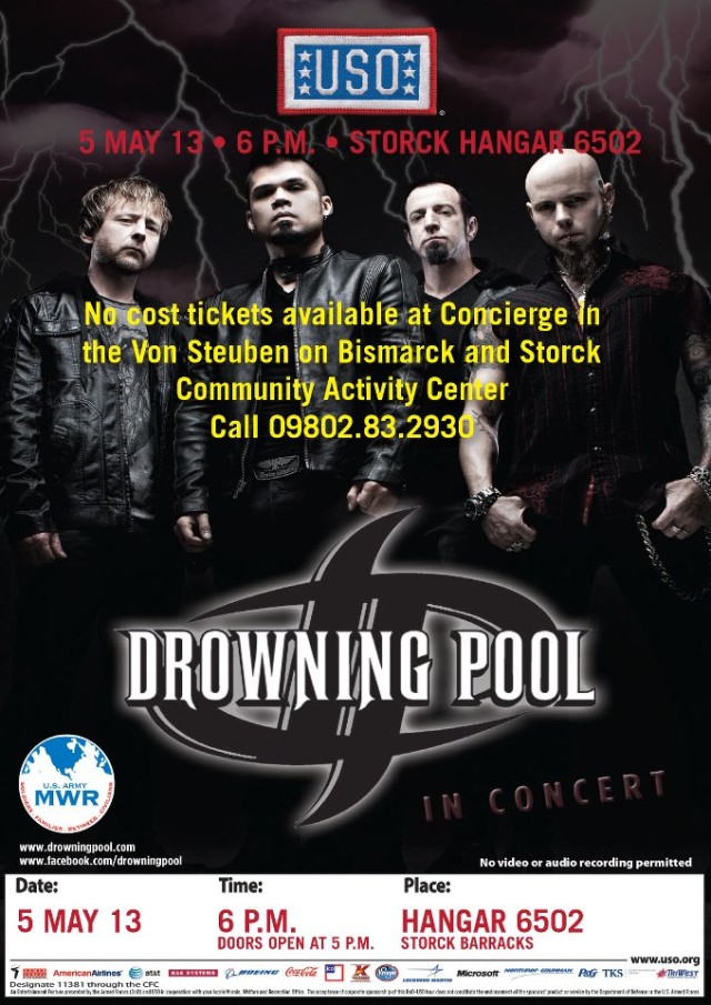 Drowning Pool in concert