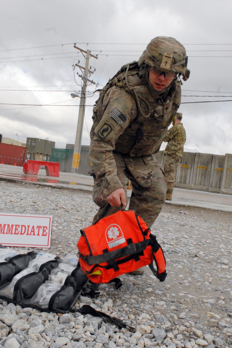 Life Saving Leadership: Triple Nickel Medics Step Up During Mass