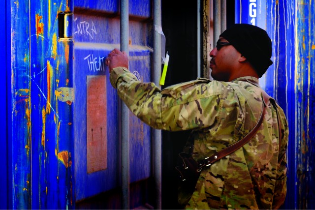 Tagging a container