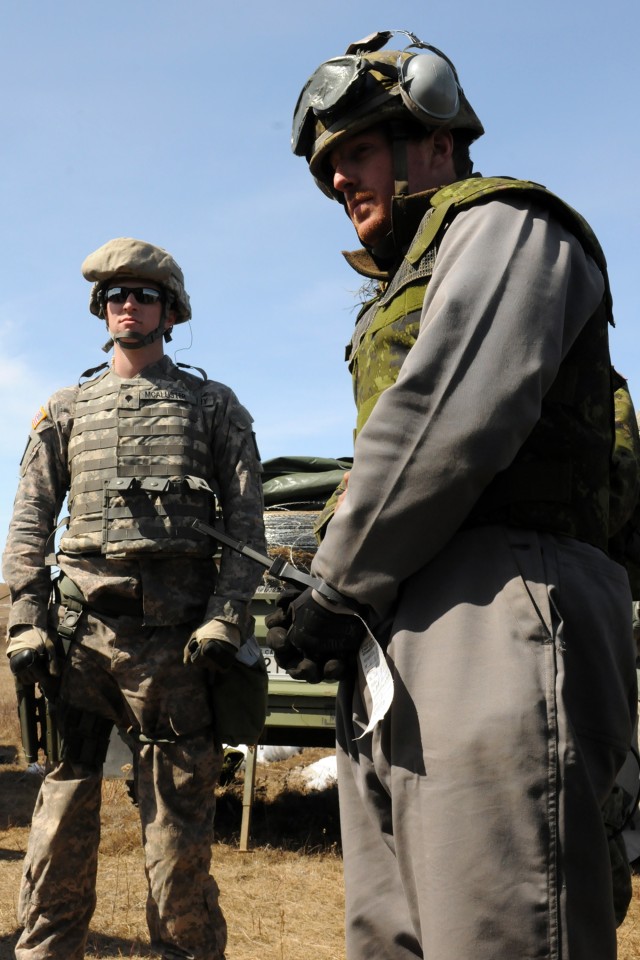 American, Canadian MPs train together during Exercise Promethean Ram
