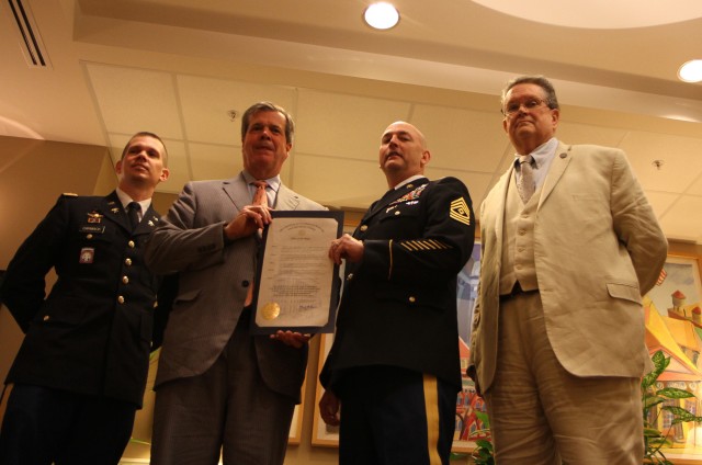 Tennessee officials commemorate 105th Army Reserve birthday