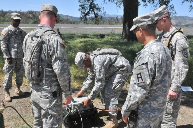 Cold Steel Soldiers launch training from inland 'beach'