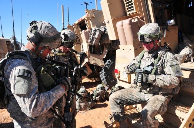 Soldiers prepare to face opposing forces in NIE 13.2