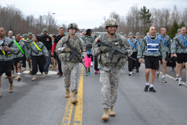 Fort Drum puts best foot forward during sexual assault awareness walk