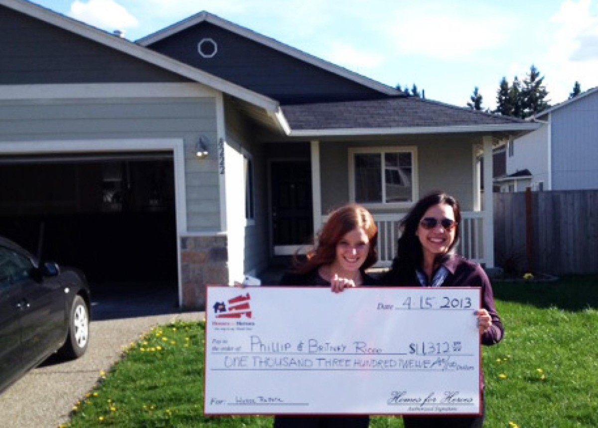 Homes for Heroes "paying it forward" near JBLM Article The United