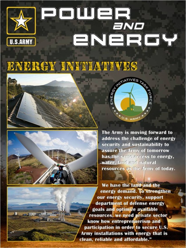 Army MATOC - First awards under $7 billion renewable energy contract