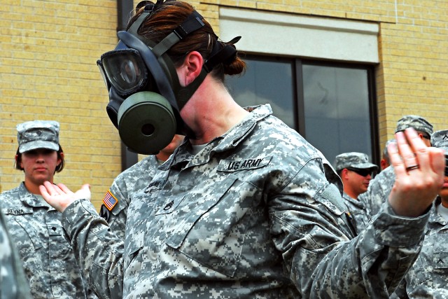 Hammer Troop nails down CBRN training