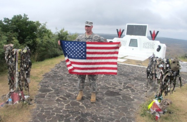 Torii Station Soldiers visit Iwo Jima
