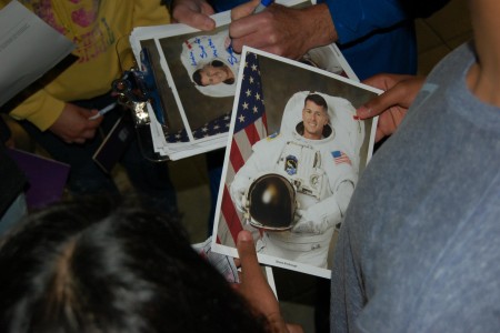 Army Astronaut goes to Turner Field, Article