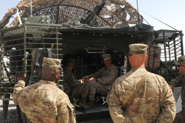 SEAC visits Regional Command-South