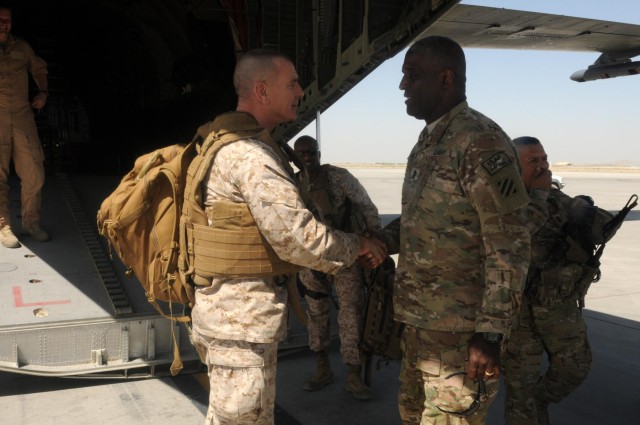 SEAC visits Regional Command-South