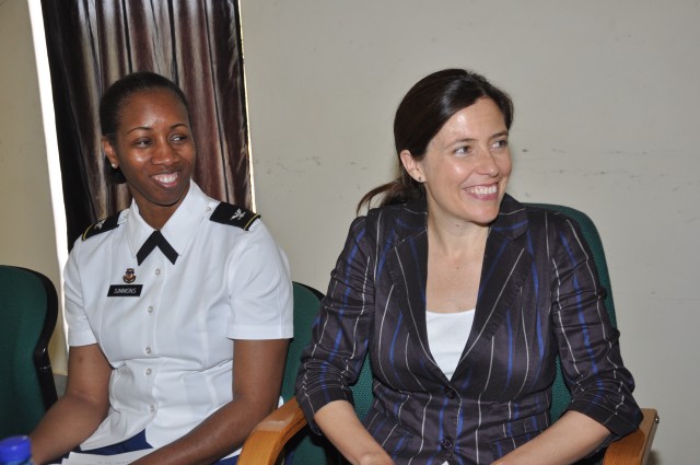 USARAF Soldiers help integrate women in Botswana Defense Force 