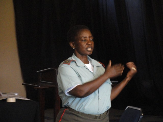 USARAF chaplains highlight combat stress, suicide prevention during seminar in Namibia