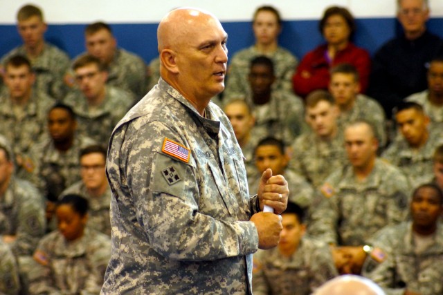 Chief of Staff of the Army Gen. Raymond T. Odierno visits Caserma Ederle