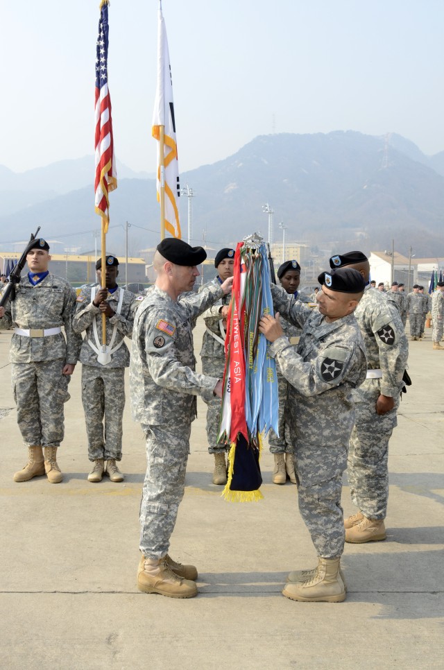 Lions battalion celebrates return to ROK