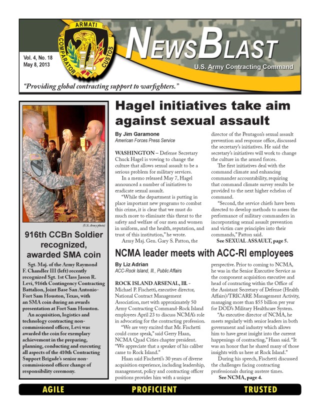 ACC NewsBlast May 8, 2013