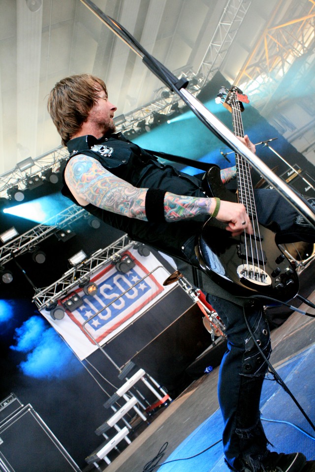 Stevie Benton Bassist for Drowning Pool