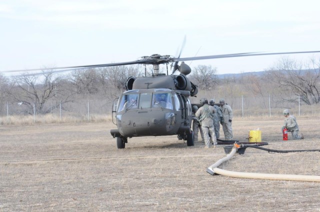 'Hot fuel' saves time, gets choppers back training quickly