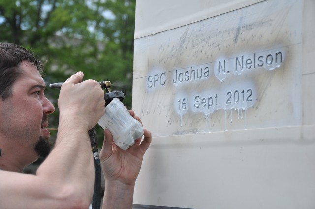 INSCOM Honors Fallen MI Hero with Memorial Engraving
