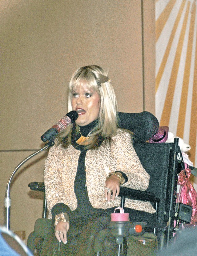 Gospel singer won't let disease define her identity