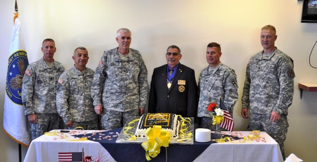 McGregor Range Army Reserve cake cutting ceremony - New Mexico