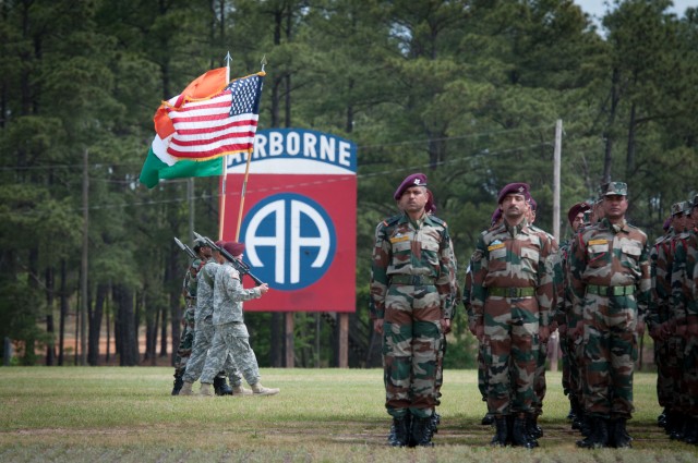 Annual India - U.S. training at Bragg this year