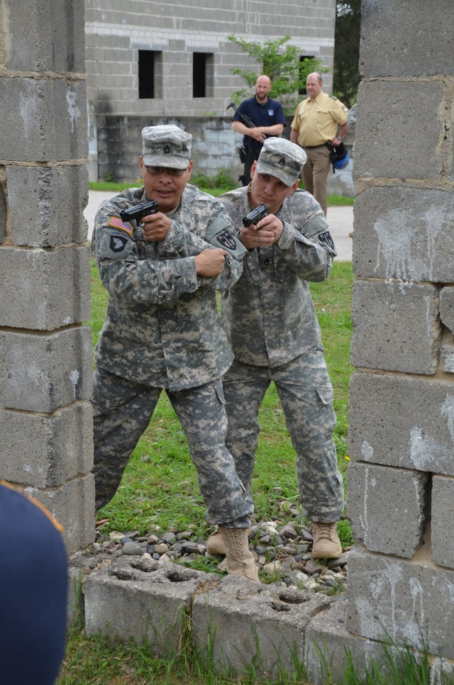 MPs train active shooter scenario