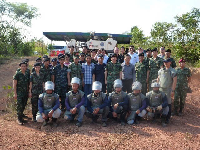 CERDEC NVESD Humanitarian Demining in Thailand