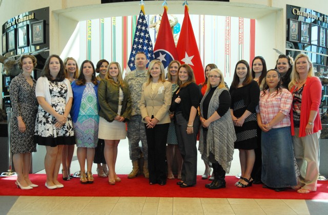 Fort Campbell Outstanding Military Spouse Award ceremony