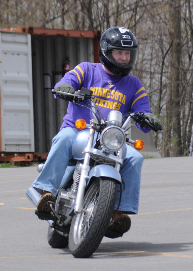 Motorcycle safety instructors prepare Fort Drum riders for the road