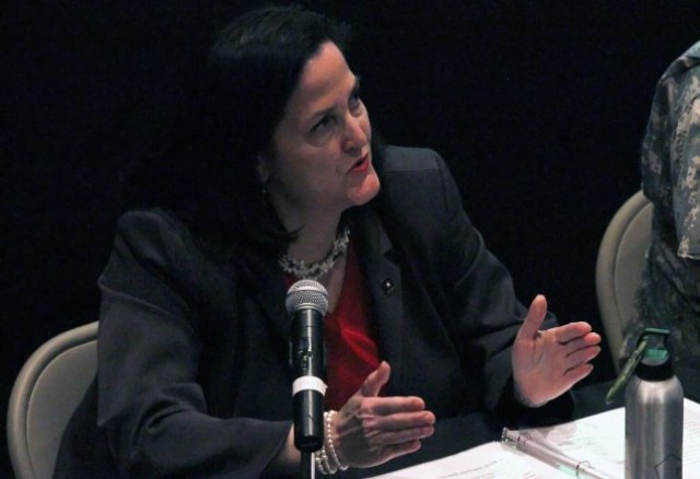 Assistant Secretary of the Army for Installations, Energy and Environment Katherine Hammack