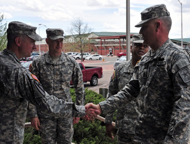 Sgt. Maj. of the Army Raymond F. Chandler visits 4th CAB