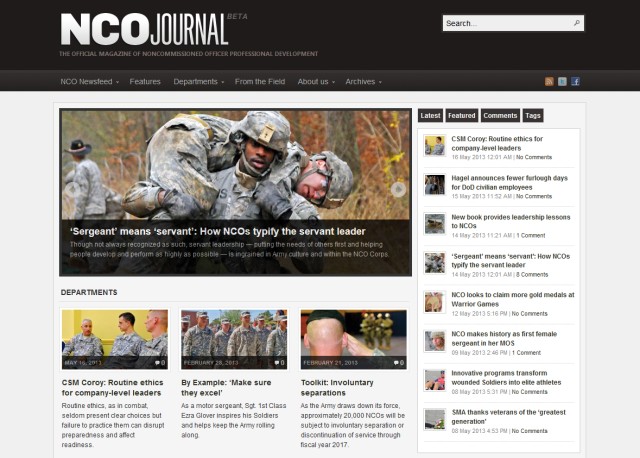 NCO Journal goes digital