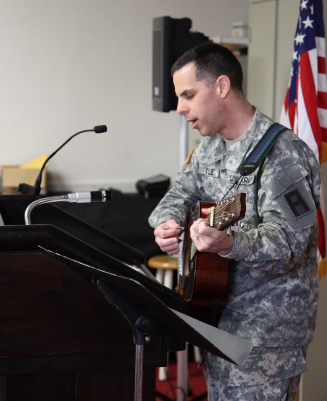 Division East chaplain preaches resiliency