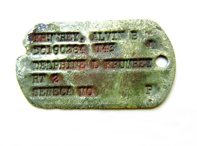 Veteran reunited with lost dog tag
