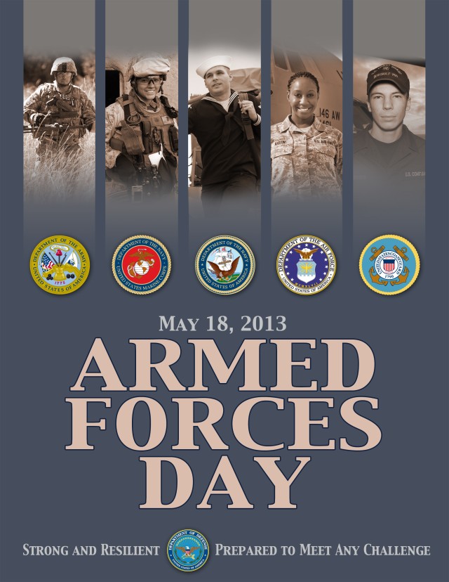 Sergeant Major of Army honors military on Armed Forces Day