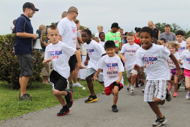 10th Regional Support Group supports America's Armed Forces Kids Run