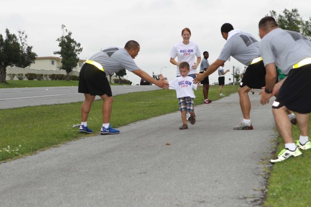 10th Regional Support Group supports America's Armed Forces Kids Run