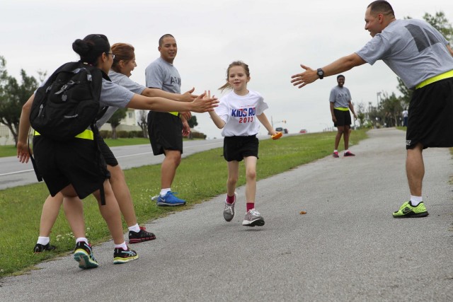 10th Regional Support Group supports America's Armed Forces Kids Run