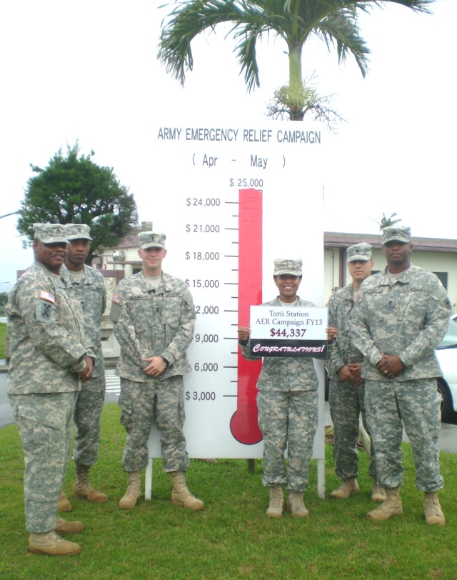 Army Emergency Relief campaign on Okinawa exceeds goal
