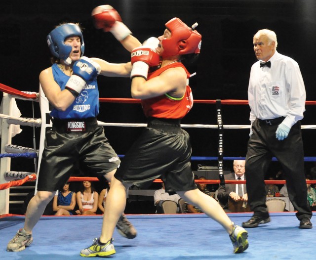 Team Wiesbaden takes home the gold at U.S. Forces Europe Boxing Championships