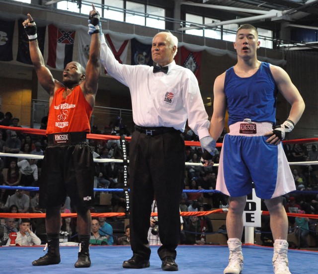 Team Wiesbaden takes home the gold at U.S. Forces Europe Boxing Championships