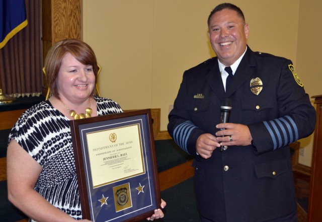 Jennifer Ball, Lead Dispatcher wins Dispatcher of the Year 